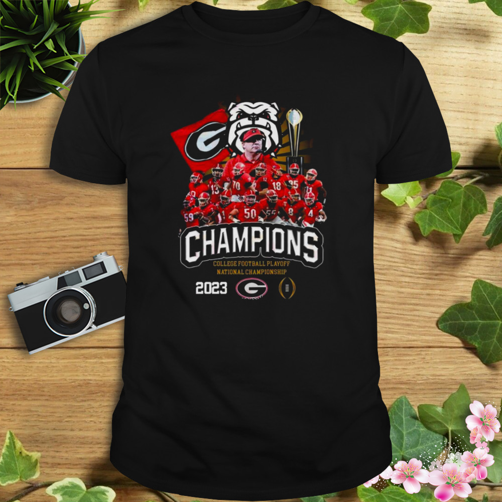 Georgia Bulldogs Champions College Football Playoff National Championship 2023 1 Unisex tshirt
