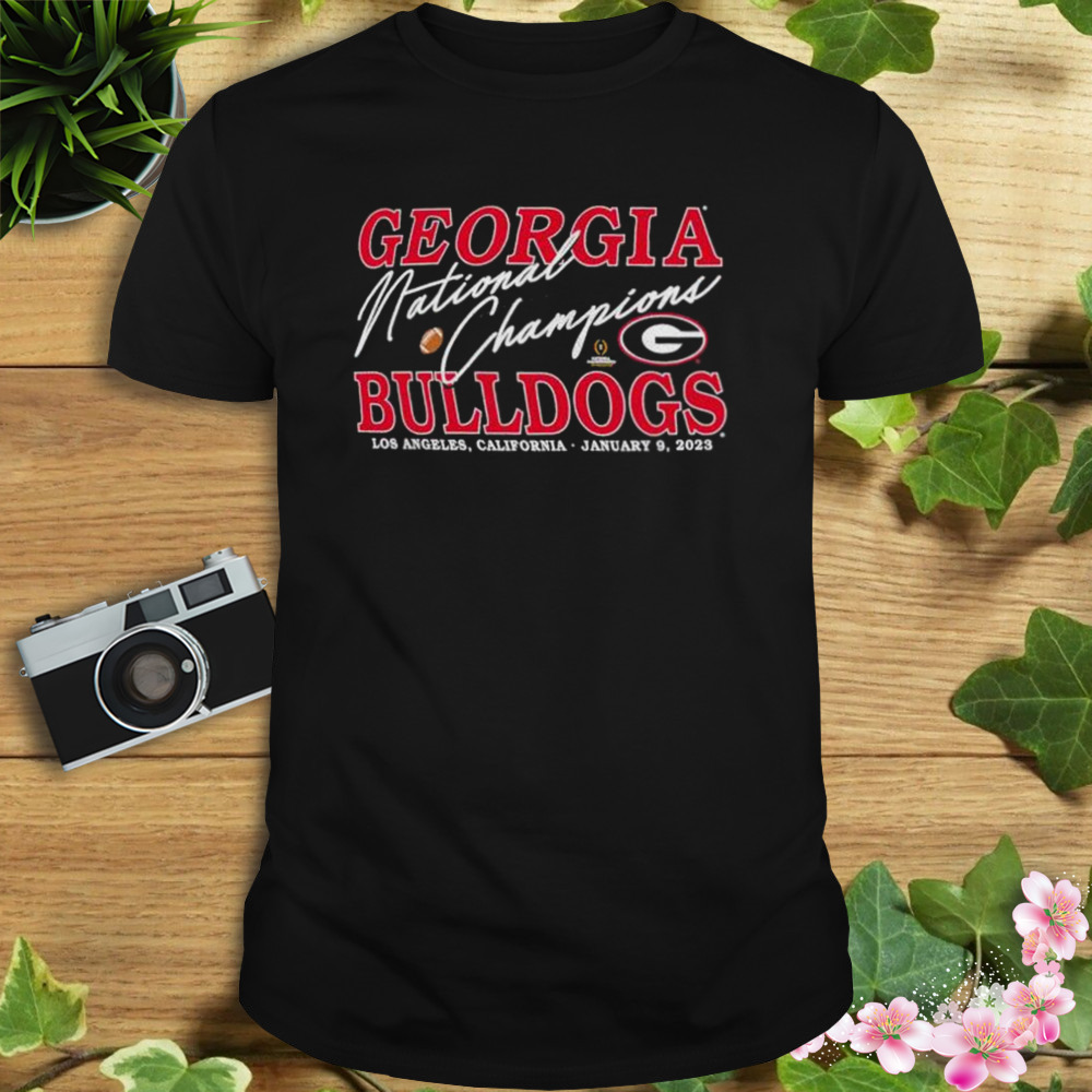 Georgia bulldogs college football playoff 2023 national champions frankie shirt 1 Unisex tshirt