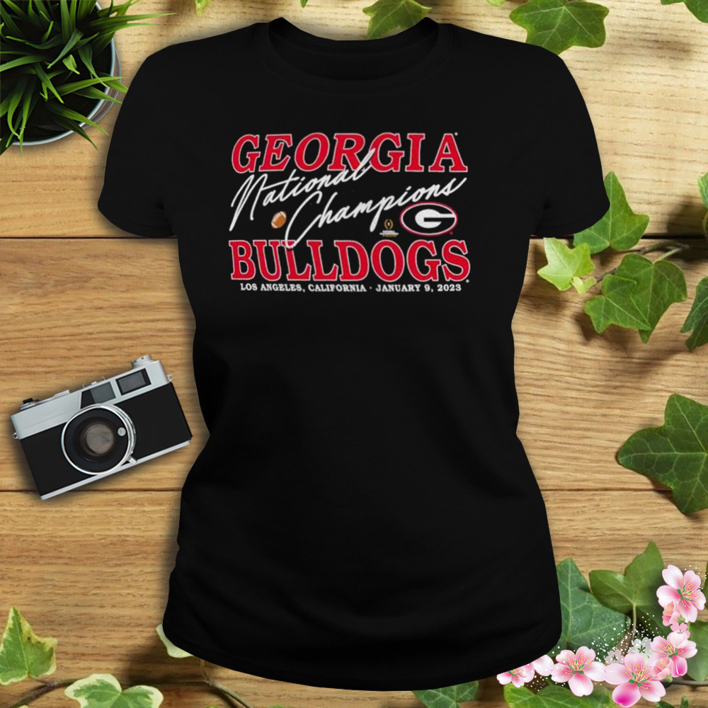 Georgia bulldogs college football playoff 2023 national champions frankie shirt 2 Women's tshirt