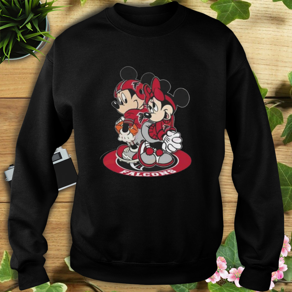 NFL Atlanta Falcons Mickey Mouse And Minnie Mouse Shirt 5 Sweat tshirt