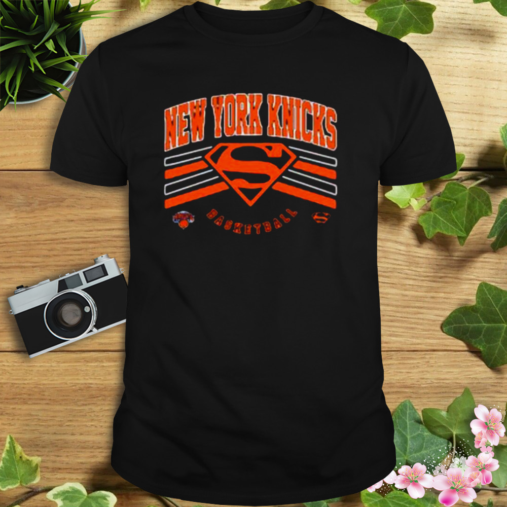 New York Knicks DC Superman Basketball 2023 Shirt 1 Unisex tshirt
