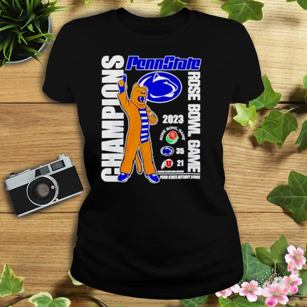 Penn State Rose Bowl Game Champions 2023 T-shirt 2 Women's tshirt