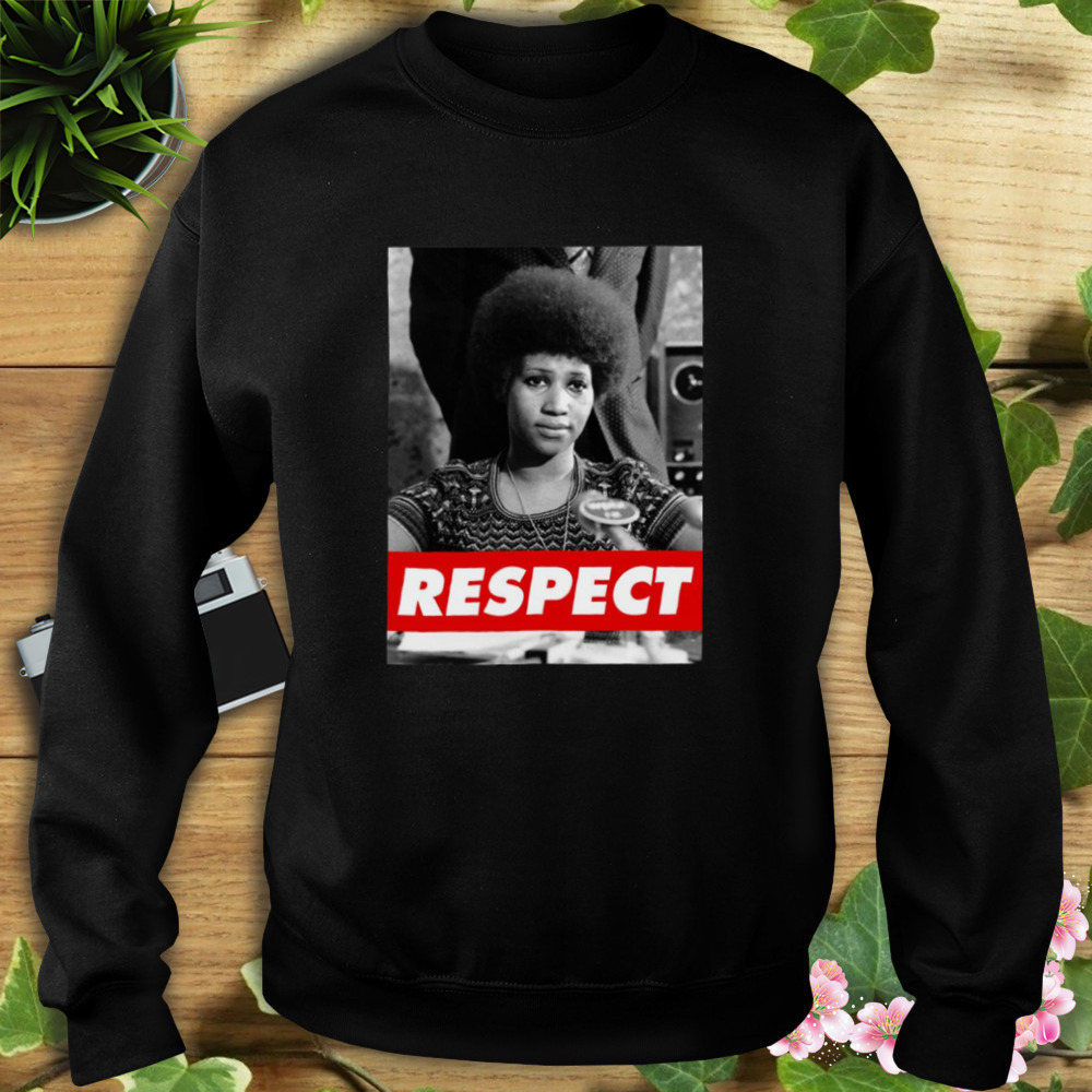 Respect Aretha Franklin Legend Vintage Retro Graphic shirt 5 Sweat tshirt