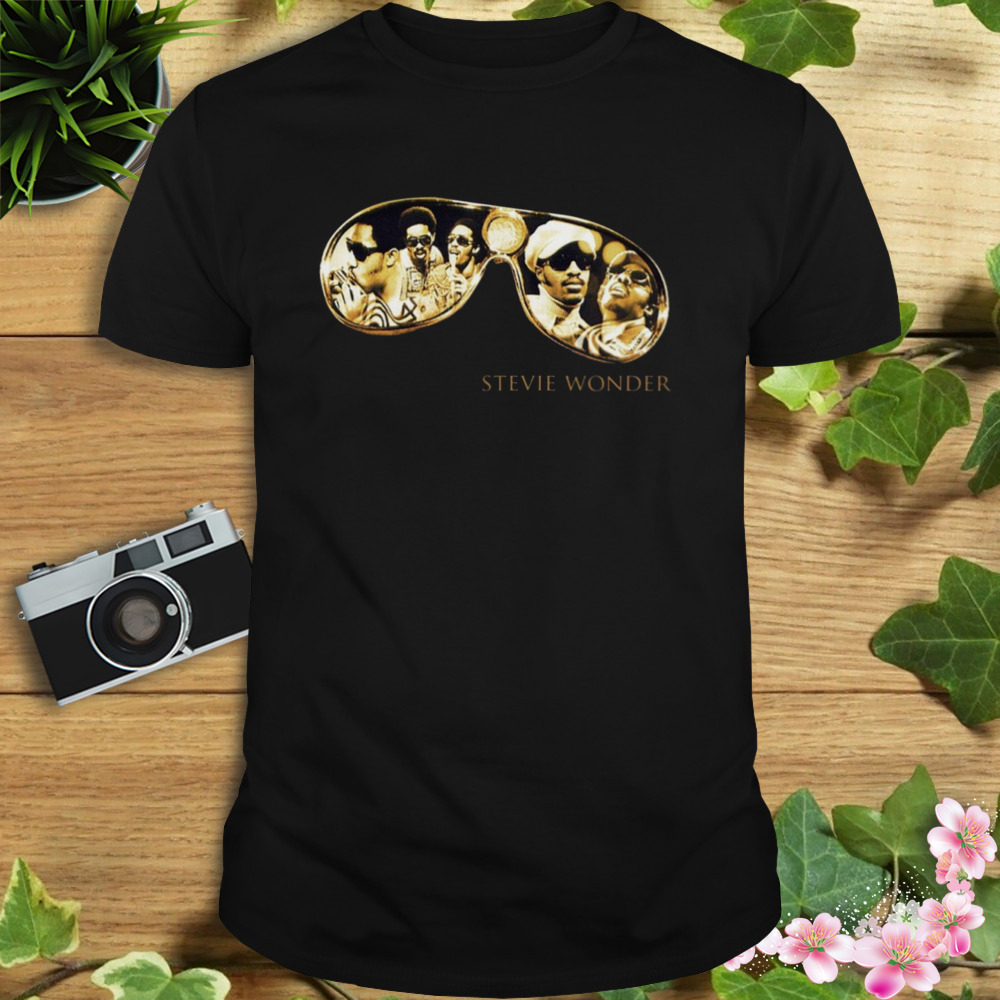 The Glasses Stevie Wonder Graphic shirt 1 Unisex tshirt