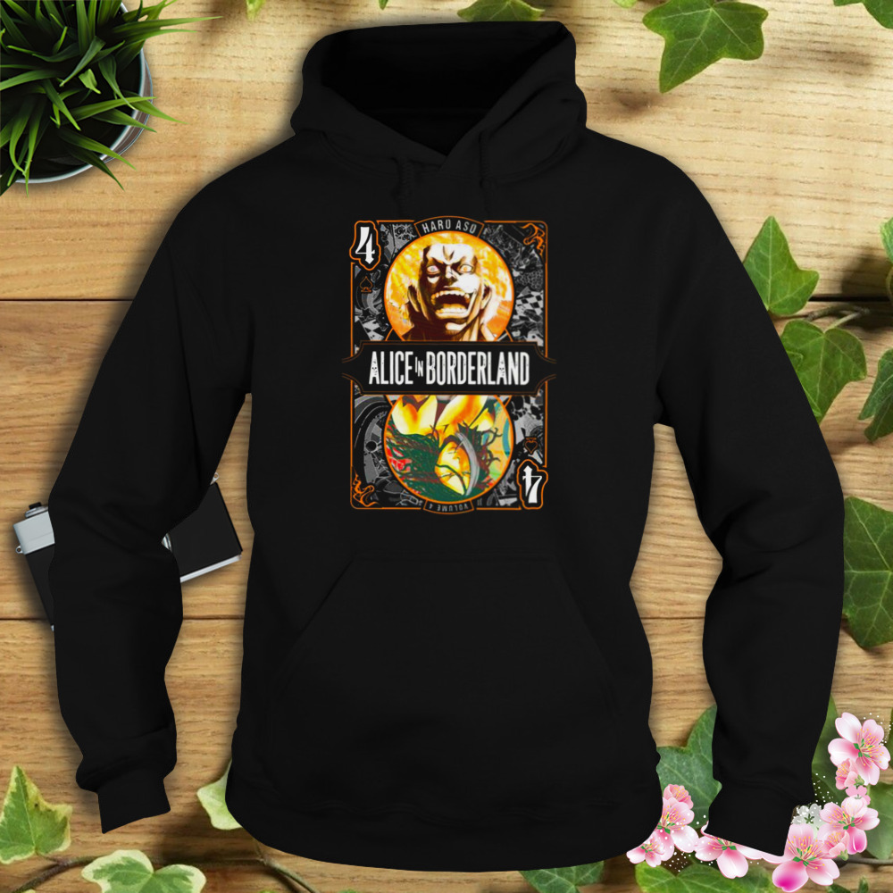Card Design Alice In Borderland Vol 4 shirt 4 Hoodie tshirt