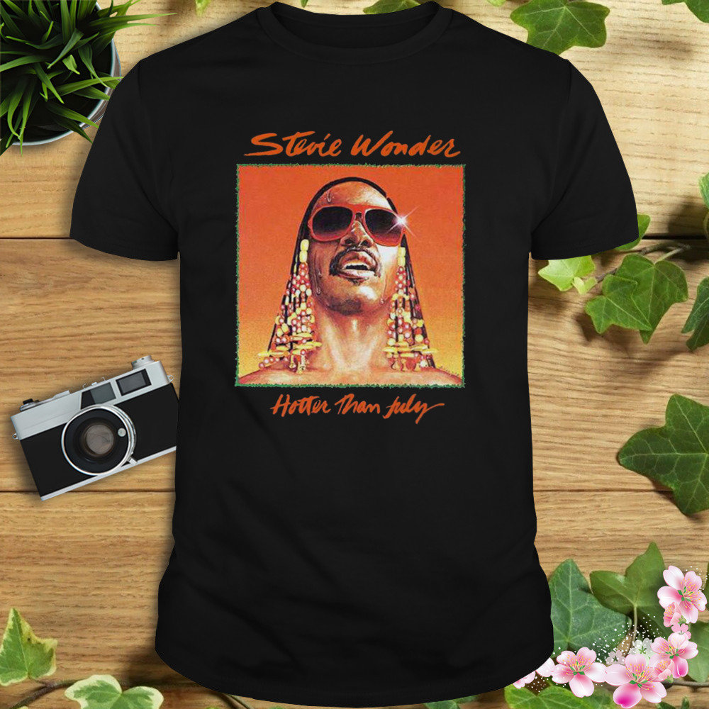 Hotter Than July Stevie Wonder Stevland Hardaway Morris shirt