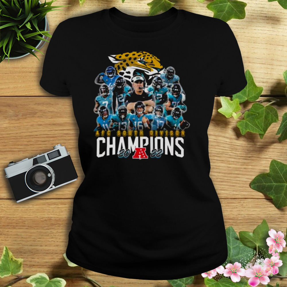 The Jacksonville Jaguars AFC South Division Champions 2022 T-Shirt