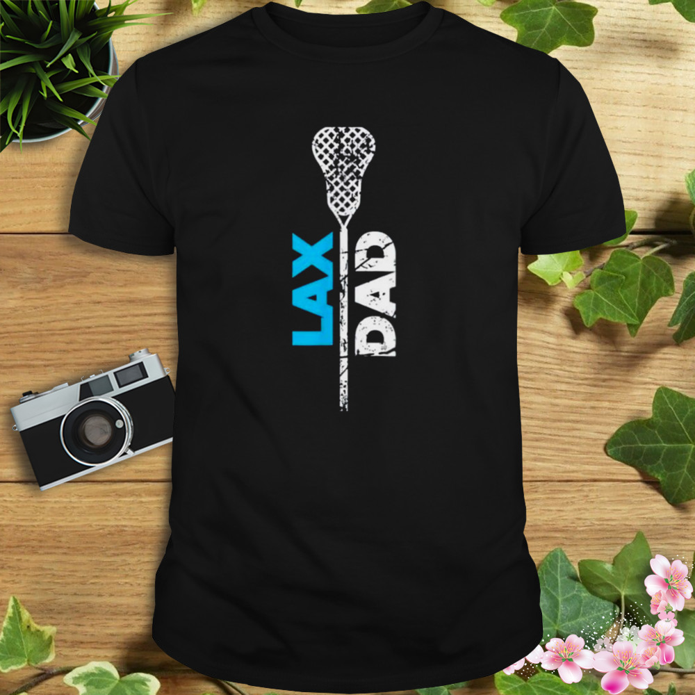 Lax Dad Lacrosse Blue T-Shirt 1 Unisex tshirt