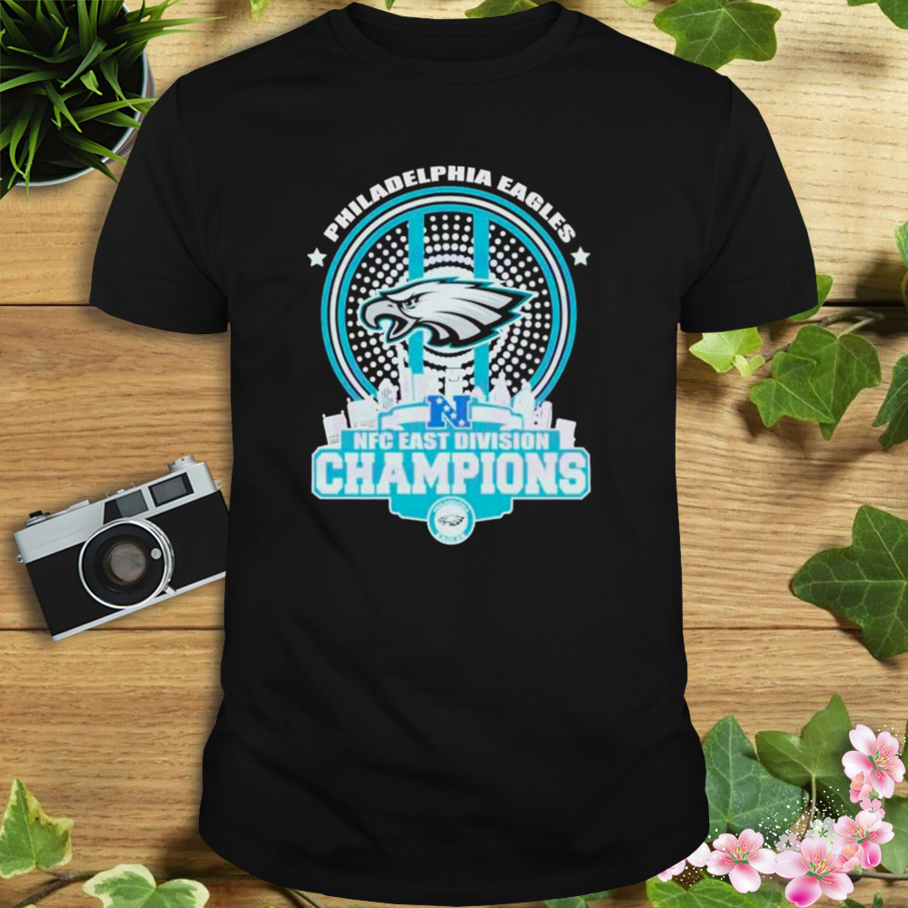 Philadelphia Eagles 2022 NFC East division champions skyline shirt