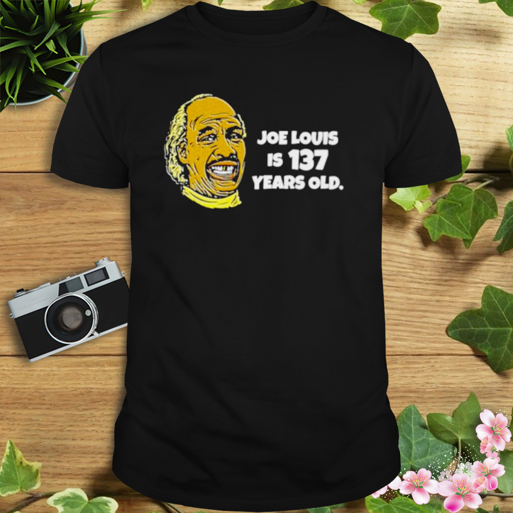 Robert J. O’neill Wearing Joe Louis Is 137 Years Old Shirt