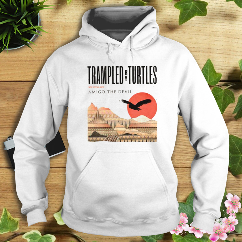Trampled By Amigo Turtles Tour 2023 shirt 4 Hoodie shirt