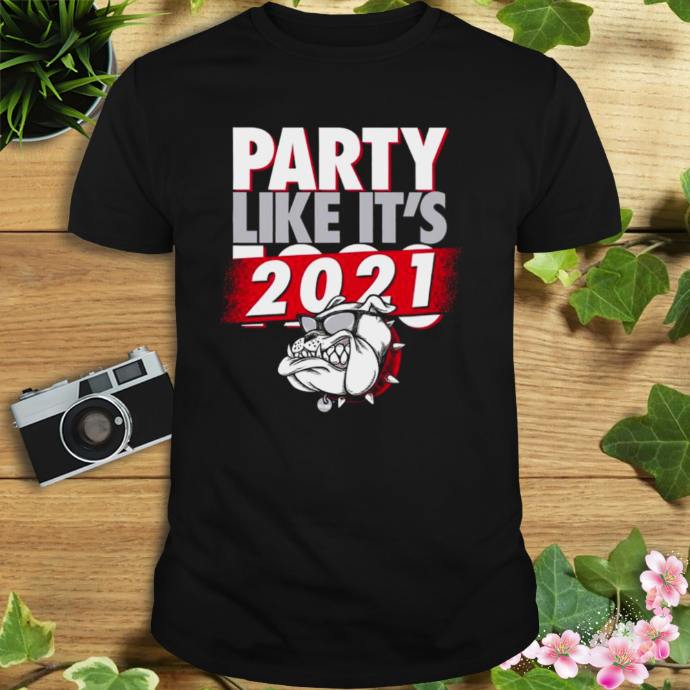 UGA Party Like It’s 2021 Shirt 1 Unisex tshirt