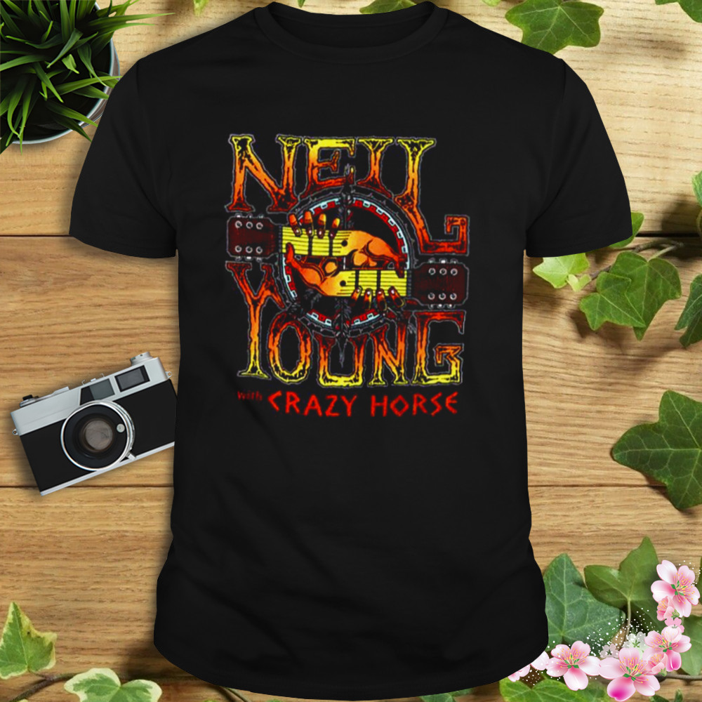 Young Guitar Crazy Horse Tour 2023 Masepte shirt