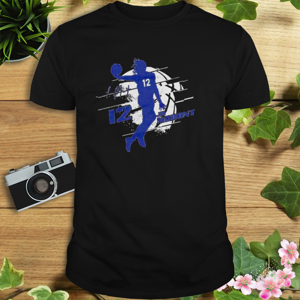 ja Morant Memphis Grizzlies silhouette shirt 1 Unisex tshirt