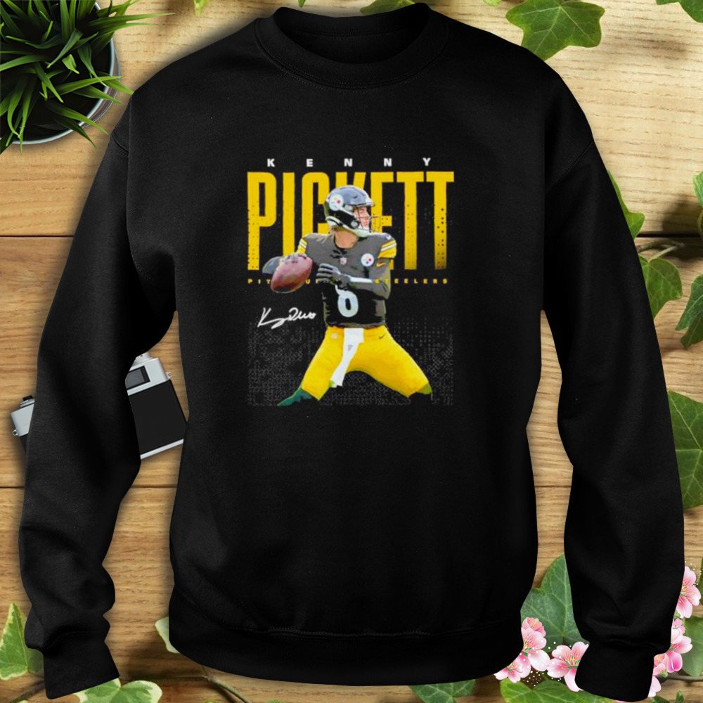 kenny Pickett Pittsburgh Steelers football signature shirt 5 Sweat tshirt