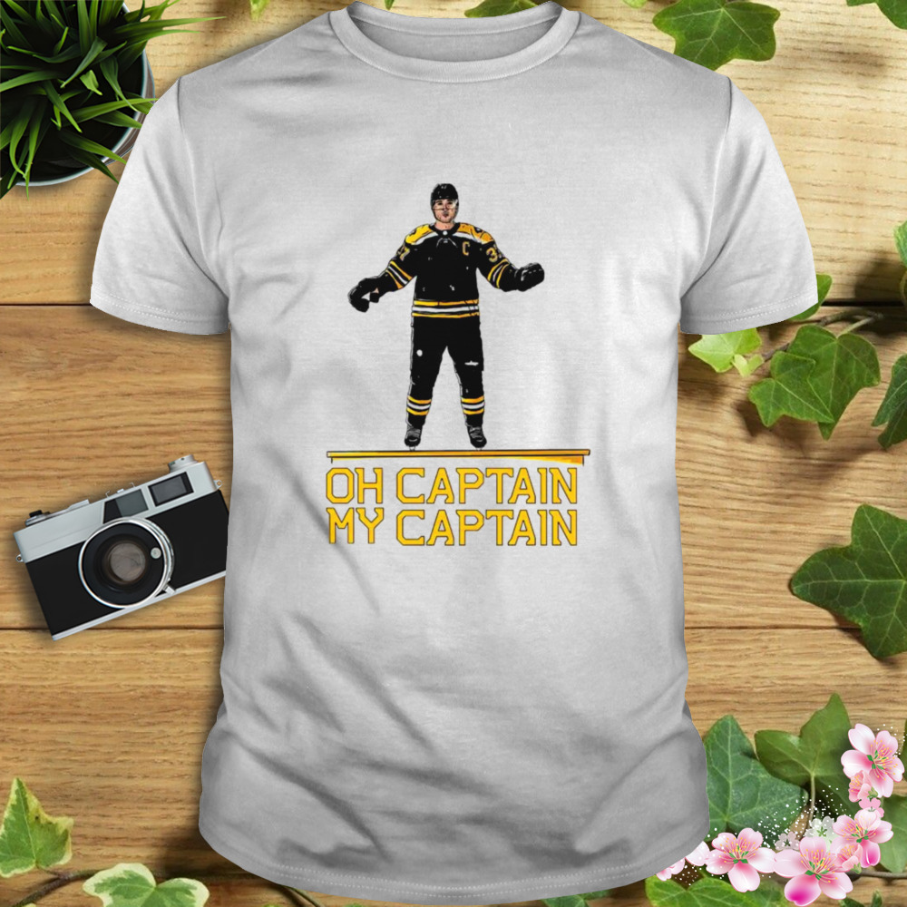 Boston Bruins Patrice Bergeron oh captain my captain shirt