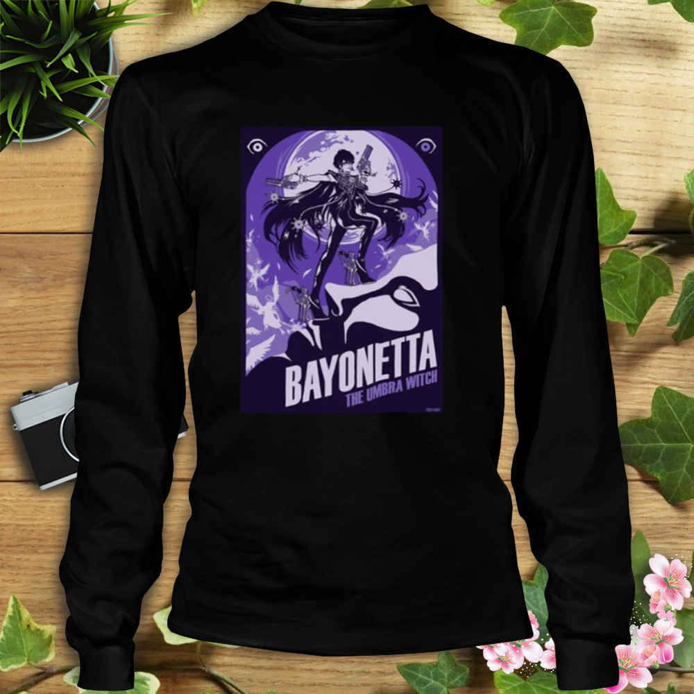 Dark Witch Bayonetta Game shirt 3 Longsleeve tshirt