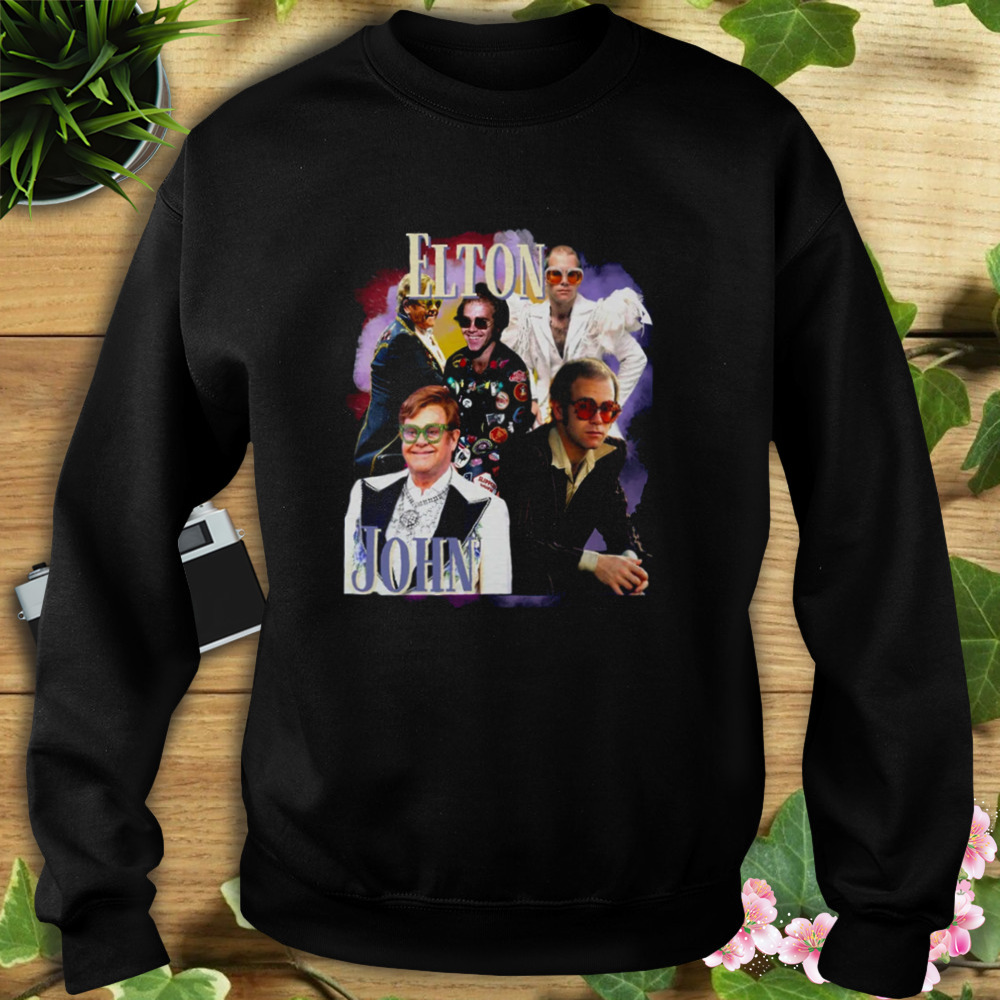 Elton John Vintage Pop Soft Rock Music T-Shirt 5 Sweat tshirt