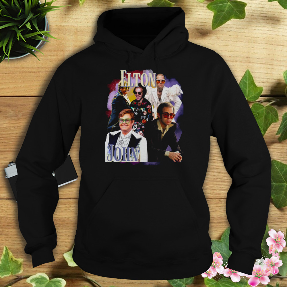 Elton John Vintage Pop Soft Rock Music T-Shirt 4 Hoodie tshirt