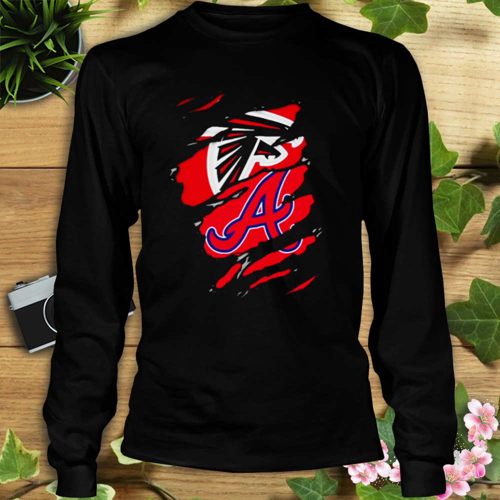 Falcons braves shirt 3 Longsleeve tshirt