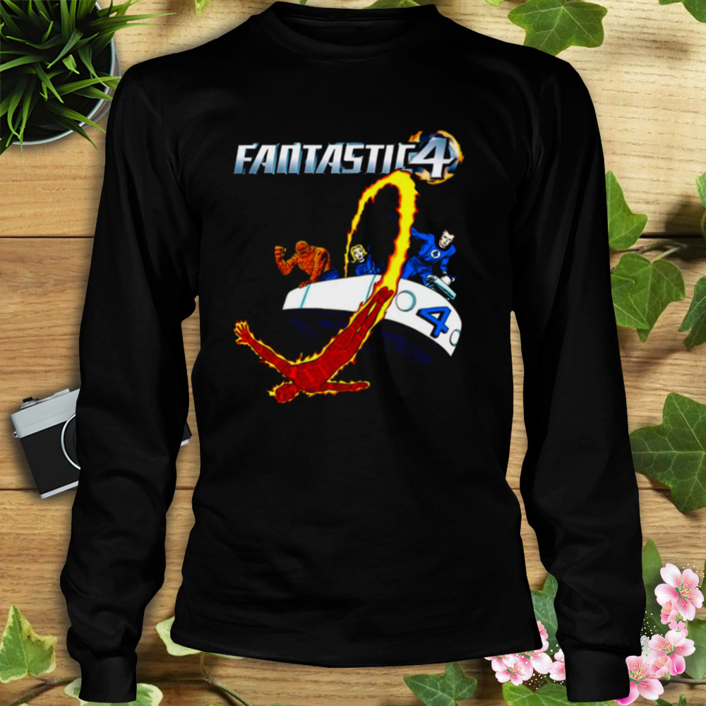 Fantasic Four I Could Feel A Wobble Under The Day shirt 3 Longsleeve tshirt