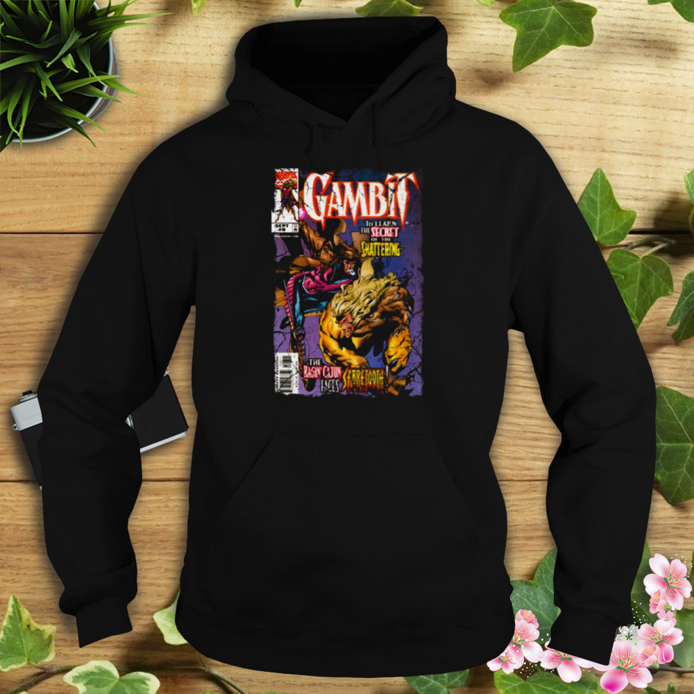 Gambt Vs Sabretooth Nk3 Gambit Master Marvel shirt 4 Hoodie tshirt
