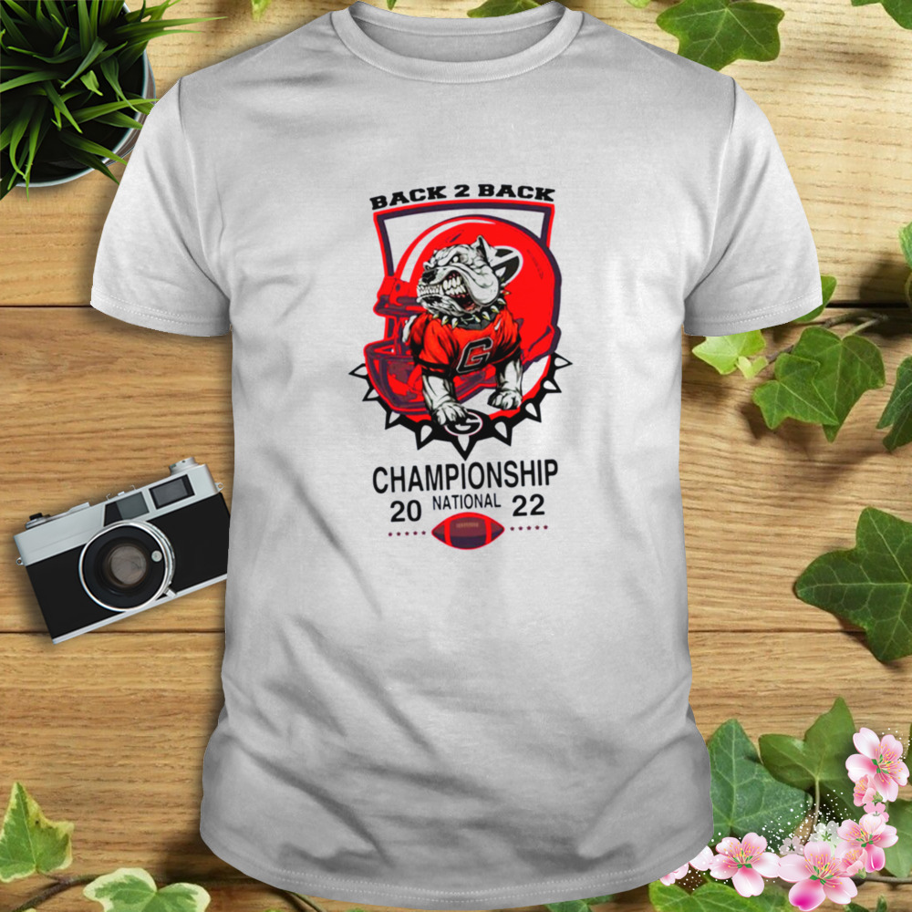 Georgia Bulldogs National Champions Back To Back 2022 T-Shirt