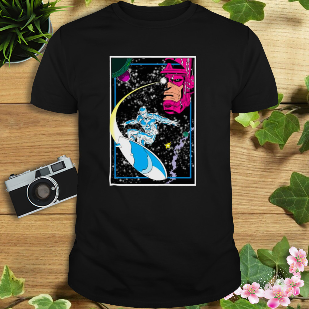 Herald Of Galactus Marvel Silver Surf shirt 1 Unisex tshirt