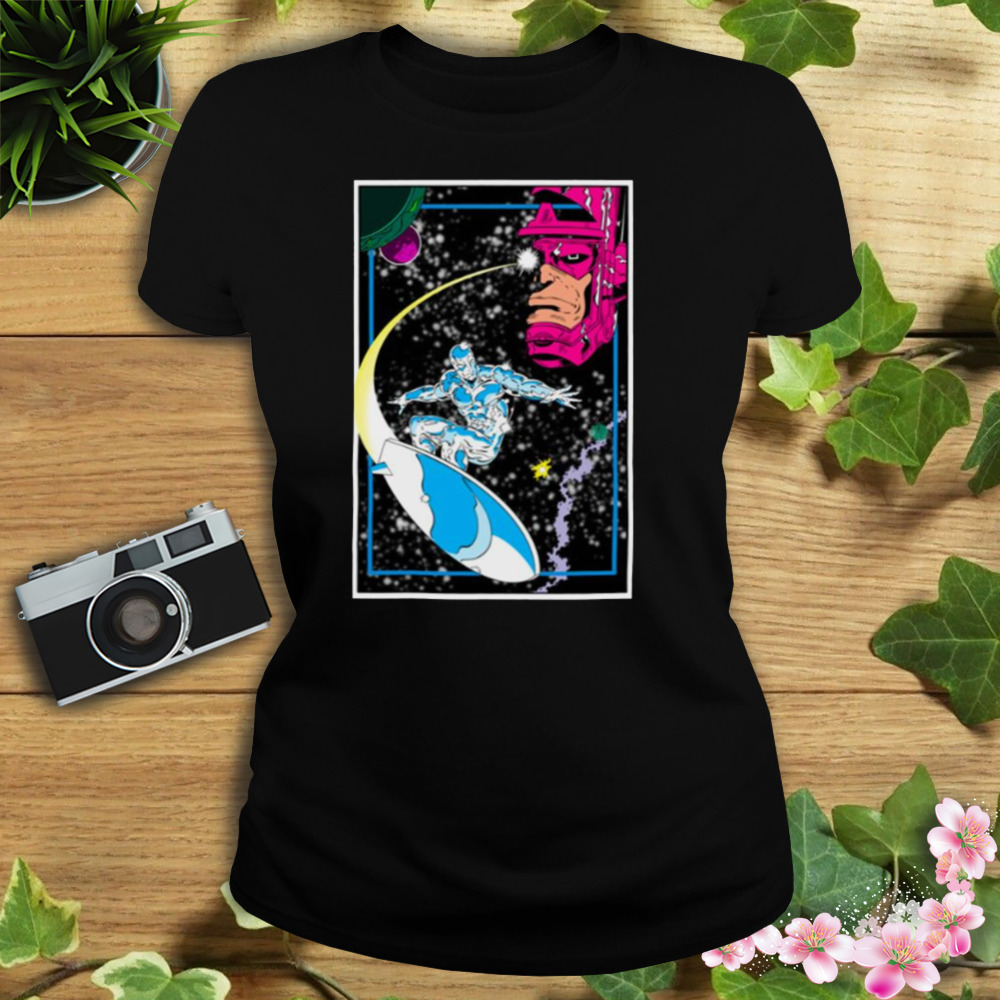Herald Of Galactus Marvel Silver Surf shirt 2 Women's tshirt