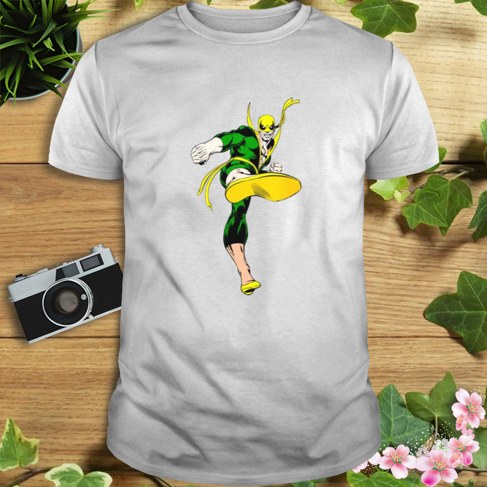 Iron Fist Super Kick Marvel Comic shirt