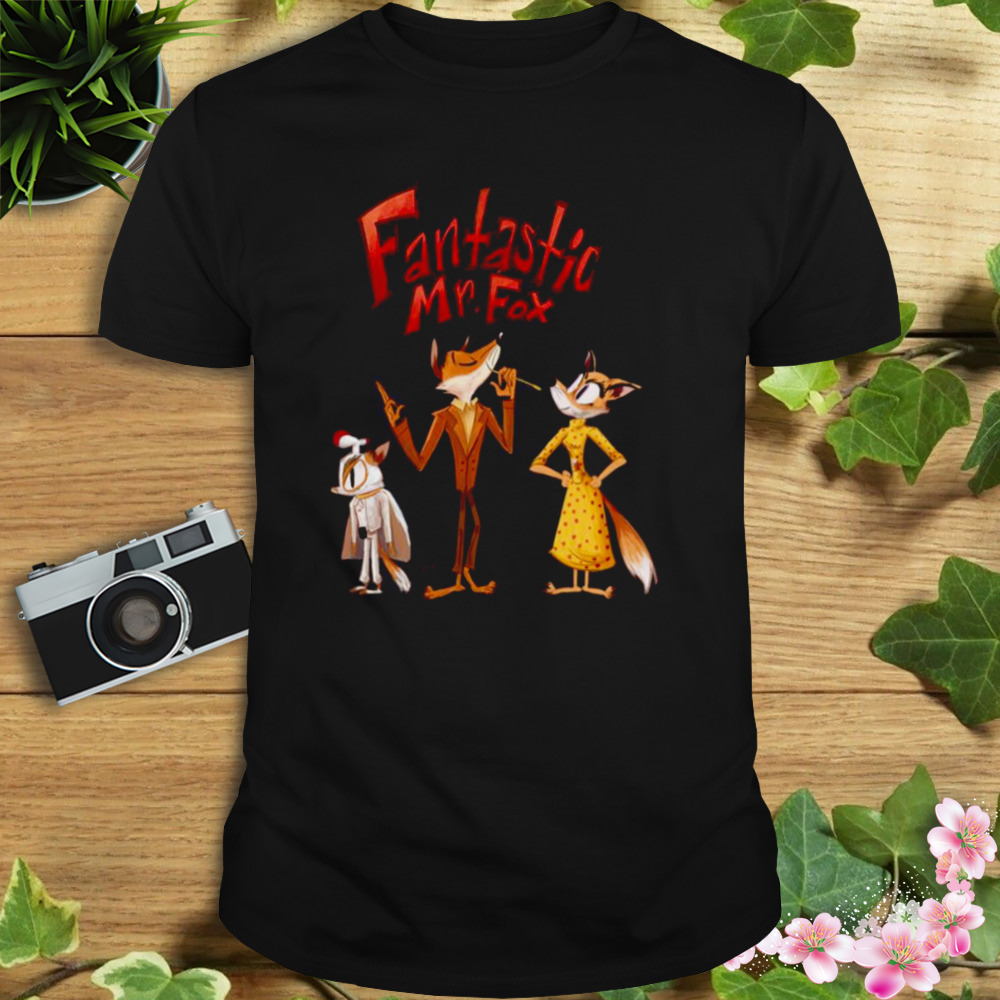 Logo Cartoon Fantastic Mr Fox shirt