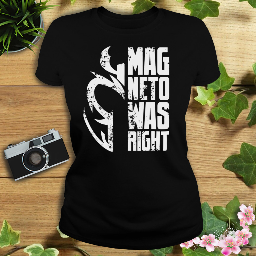 Magneto Was Right White Storm Marvel shirt 2 Women's tshirt