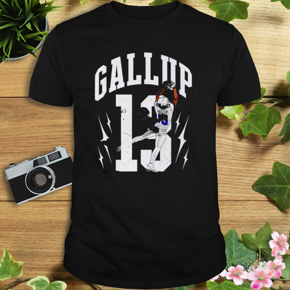 Michael Gallup Dallas Catch Football Shirt