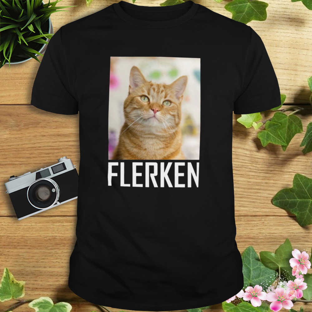 Nick Fury Flerken White Text Marvel shirt