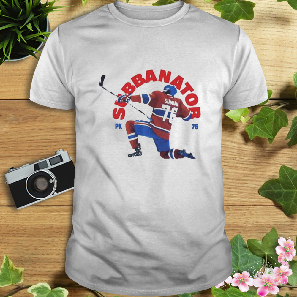 Pk subban subbanator montreal canadiens 2023 shirt