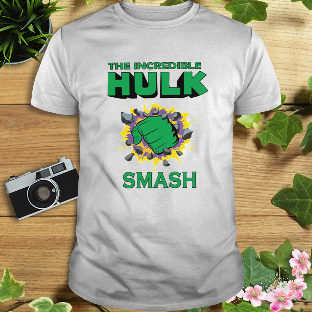 Smash Fist Incredible Hulk Marvel shirt