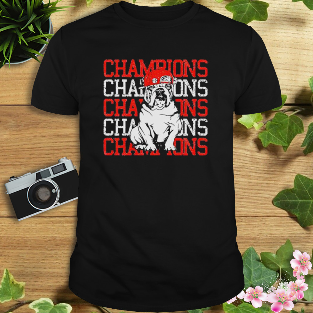 georgia Bulldogs SEC champions shirt