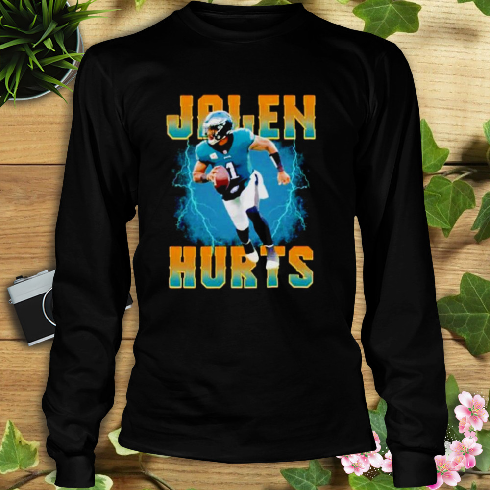 jalen Hurts Philadelphia Eagles football shirt 3 Longsleeve tshirt