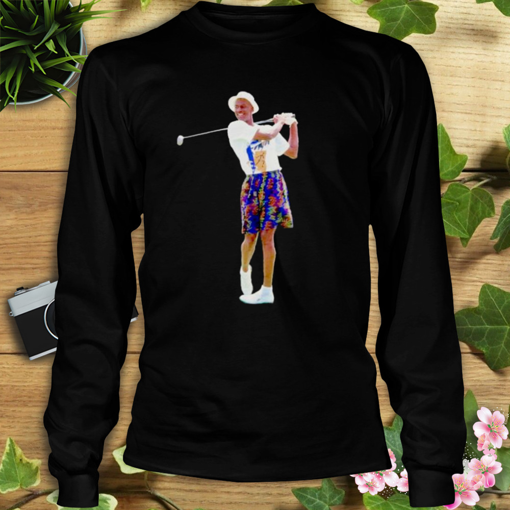michael Jordan vintage retro golfing shirt 3 Longsleeve tshirt