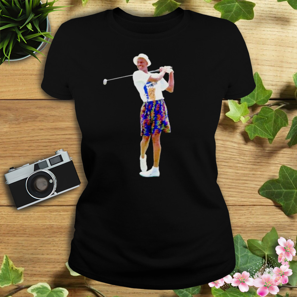 michael Jordan vintage retro golfing shirt 2 Women's tshirt
