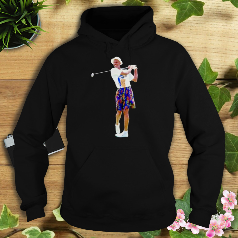 michael Jordan vintage retro golfing shirt 4 Hoodie tshirt