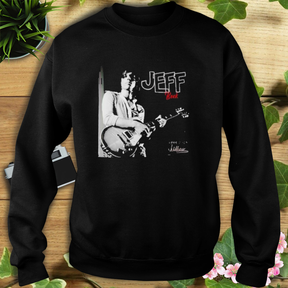 Rip Jeff beck signature 1994 2023 premium shirt 5 Sweat tshirt