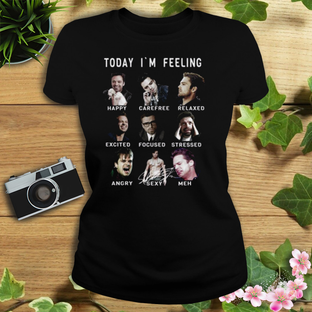 Sebastian Stan Funny Feelings Bucky Barnes Marvel shirt 2 Women's tshirt