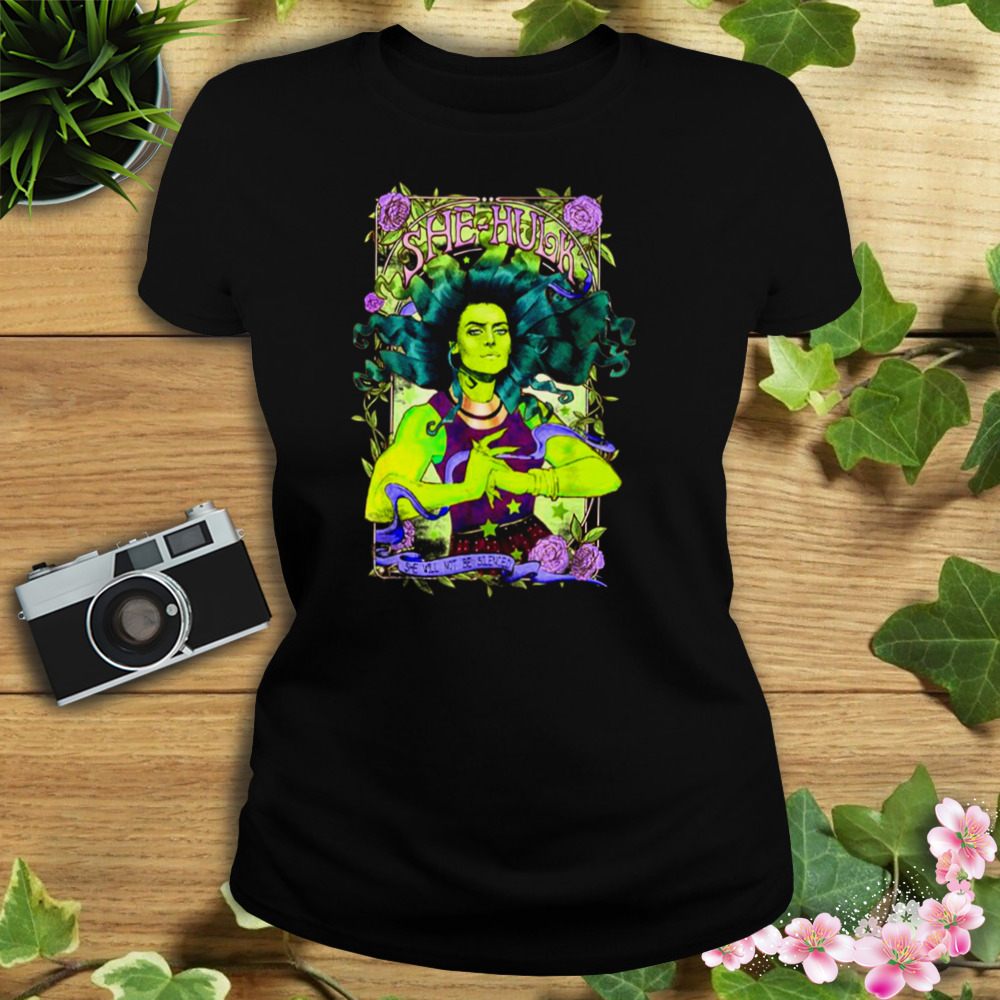 She Hulk Vintage Floral Design Marvel shirt 2 Women's tshirt