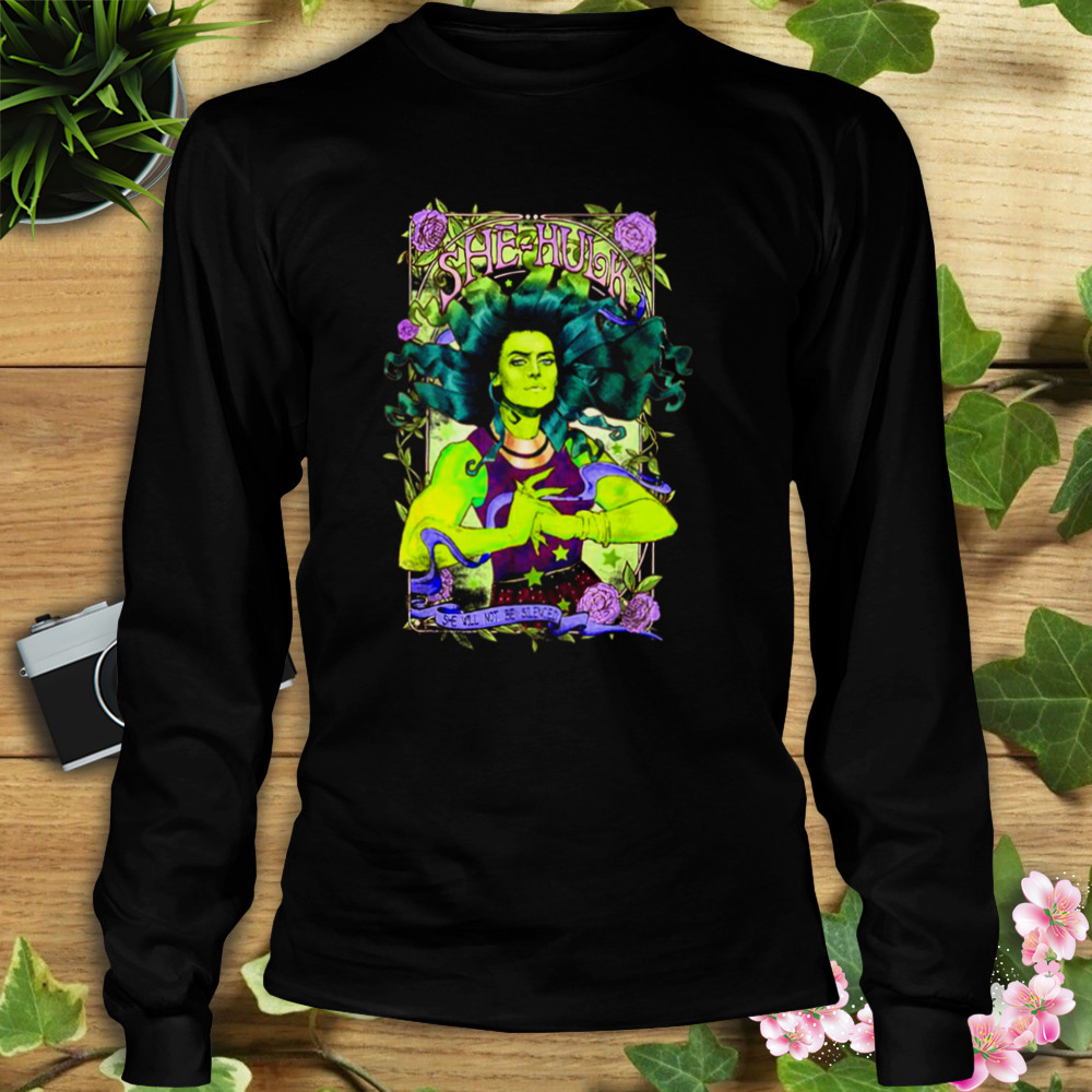She Hulk Vintage Floral Design Marvel shirt 3 Longsleeve tshirt
