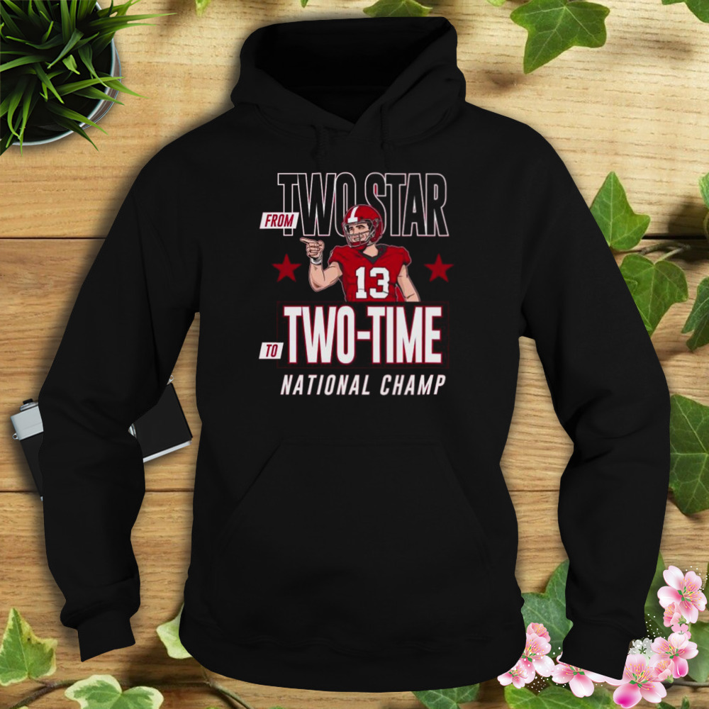 Stetson Bennett Georgia Bulldogs From Two Star To Two-time National Champions Shirt 4 Hoodie tshirt