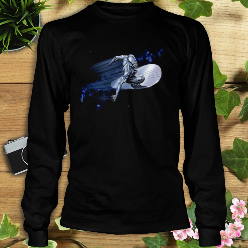 Strong Character Silver Surfer Marvel Comic shirt 3 Longsleeve tshirt