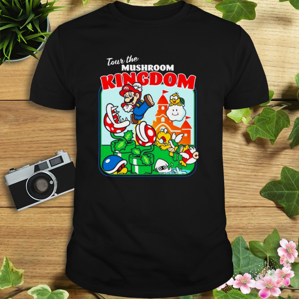 Super Mario mushroom Kingdom your boyfriend fit girls shirt