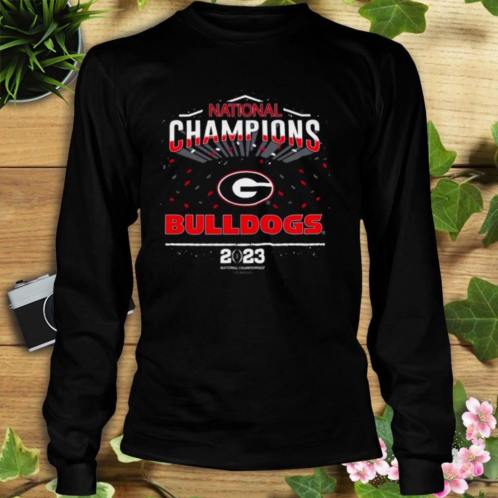 UGA College Football Playoff 2023 National Champions shirt 3 Longsleeve tshirt