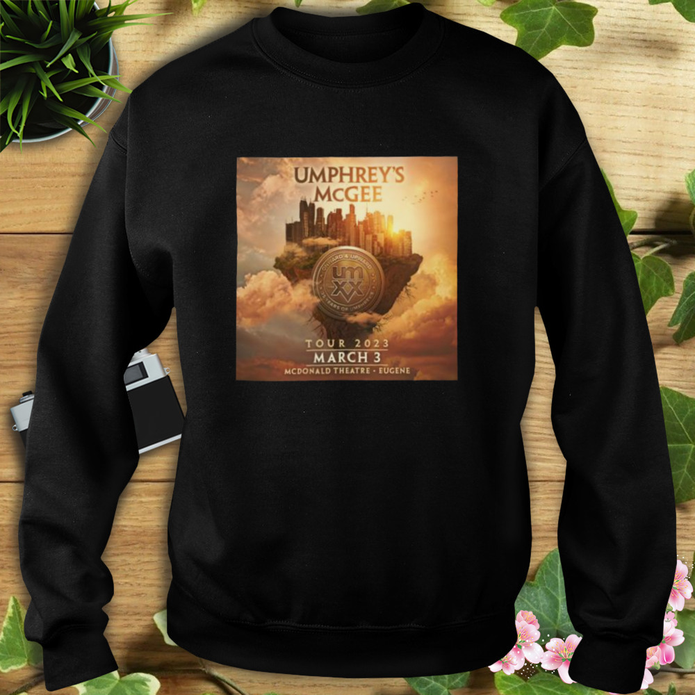 Umphreys mcgee 2023 tour 25th anniversary jan 15th 2023 wind creek event center bethlehem shirt 5 Sweat tshirt